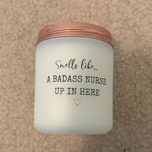 Amazon White and Copper Candle Holder